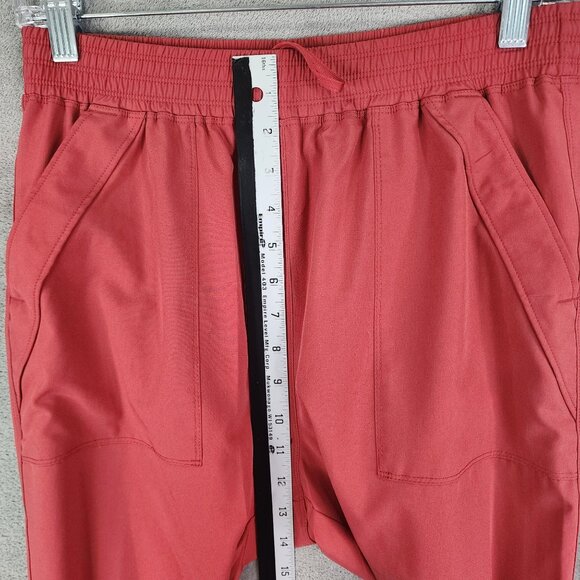 Womens Red Old Navy Active Stretchtech Pants Drawstring Elastic Waist Size S - Picture 6 of 11